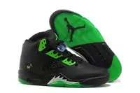 nike air jordan 5 femmes hommes crazy 2013 tendance black green